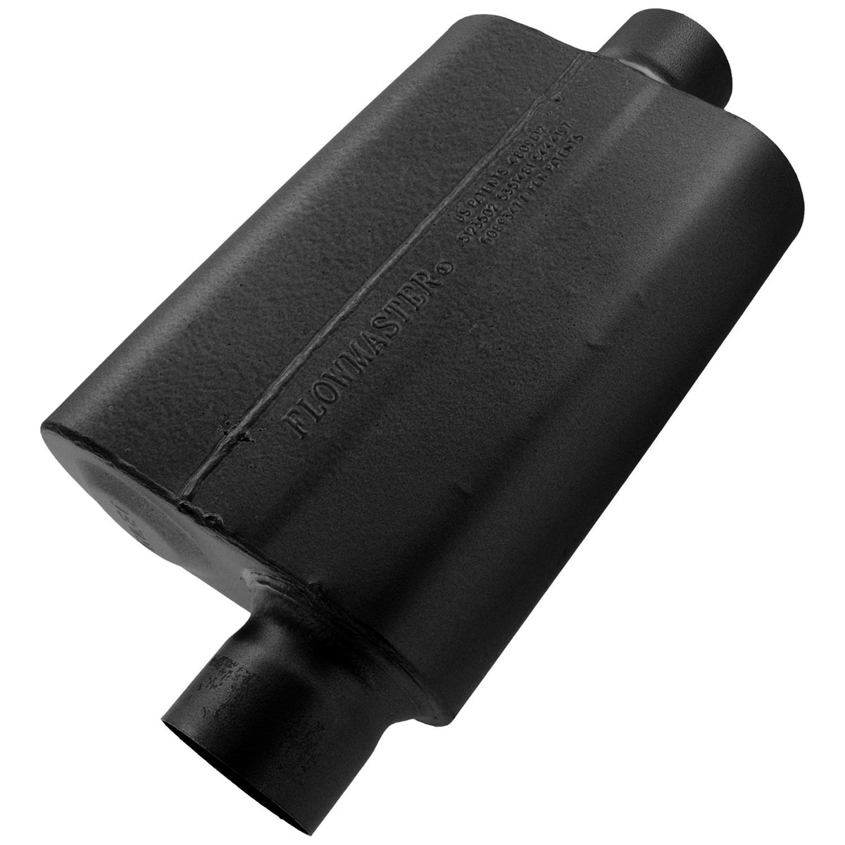 FLOWMASTER 8043041 Flowmaster 8043041 40 Series Muffler 409S - 3.00 Offset In and 3.00 Center Out - Aggressive Sound