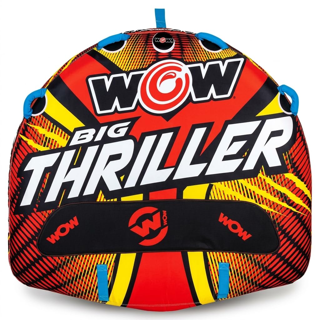 WOW SPORTS 18-1010 WOW Sports Thriller Towable Deck Tube - 1-2 Person