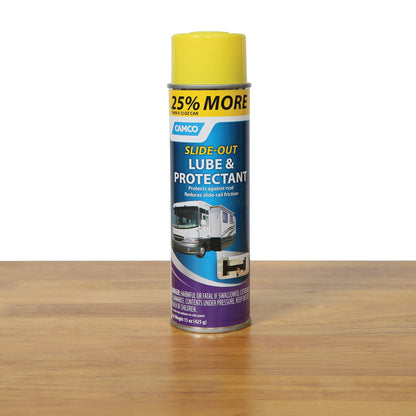 CAMCO 41105 Camco Slide Out Lube - for Metal Parts, Rollers, Door Hinges and Brake Parts - for RVs, Boats, Cars and More - 15 oz (41105)