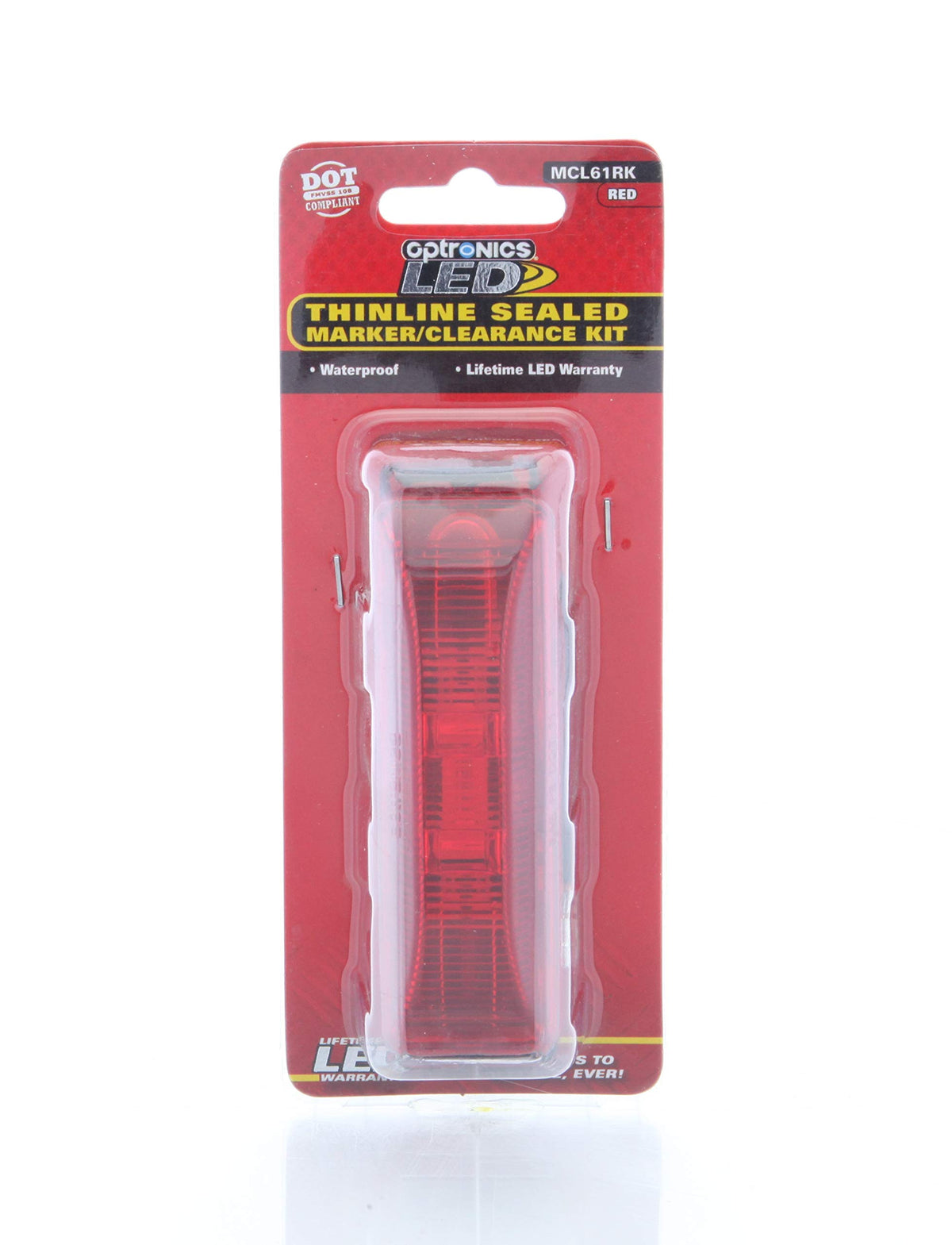 OPTRONICS MCL70RS Optronics MCL61RK LED Marker/Clearance Light Kit, Red