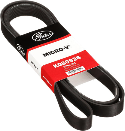Gates K080926 Micro-V Serpentine Drive Belt