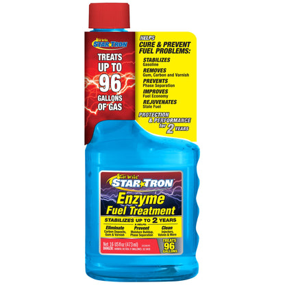 STAR BRITE 14316 Star Tron Enzyme Fuel Treatment - Gas, Stabilizes Old Gasoline