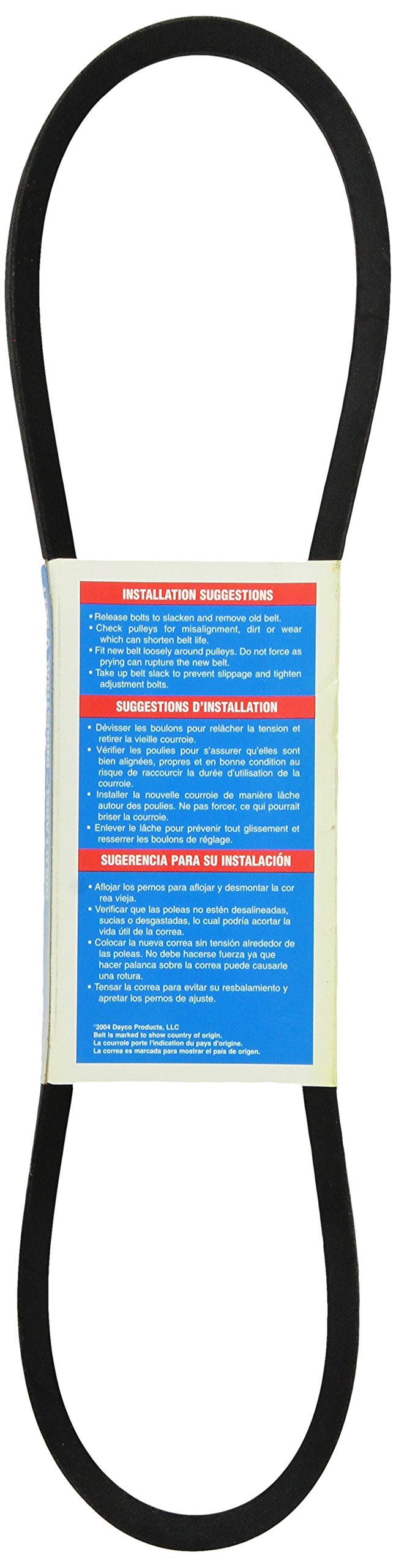 Dayco AP34 Super Blue Ribbon V-Belt, Black
