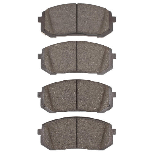 Dynamic Friction 1551-2400-00 DFC Front 5000 Advanced Brake Pads