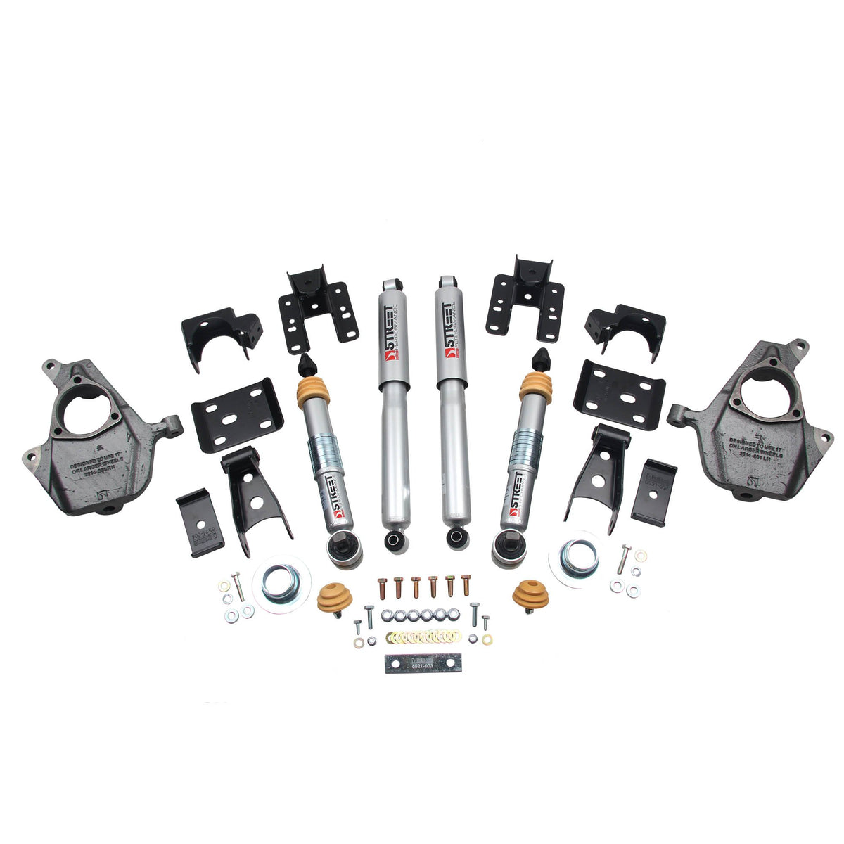 BELLTECH 1011SP Belltech 1011SP Lowering Kit for Sil/Sierra All Cab 2WD 2F/4R, 1 Pack