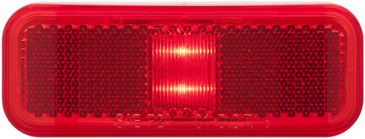 OPTRONICS MCL40RBP Optronics MCL40RBP LED MARK;RECT;2 DIODE;2WIRE;RED;PLY