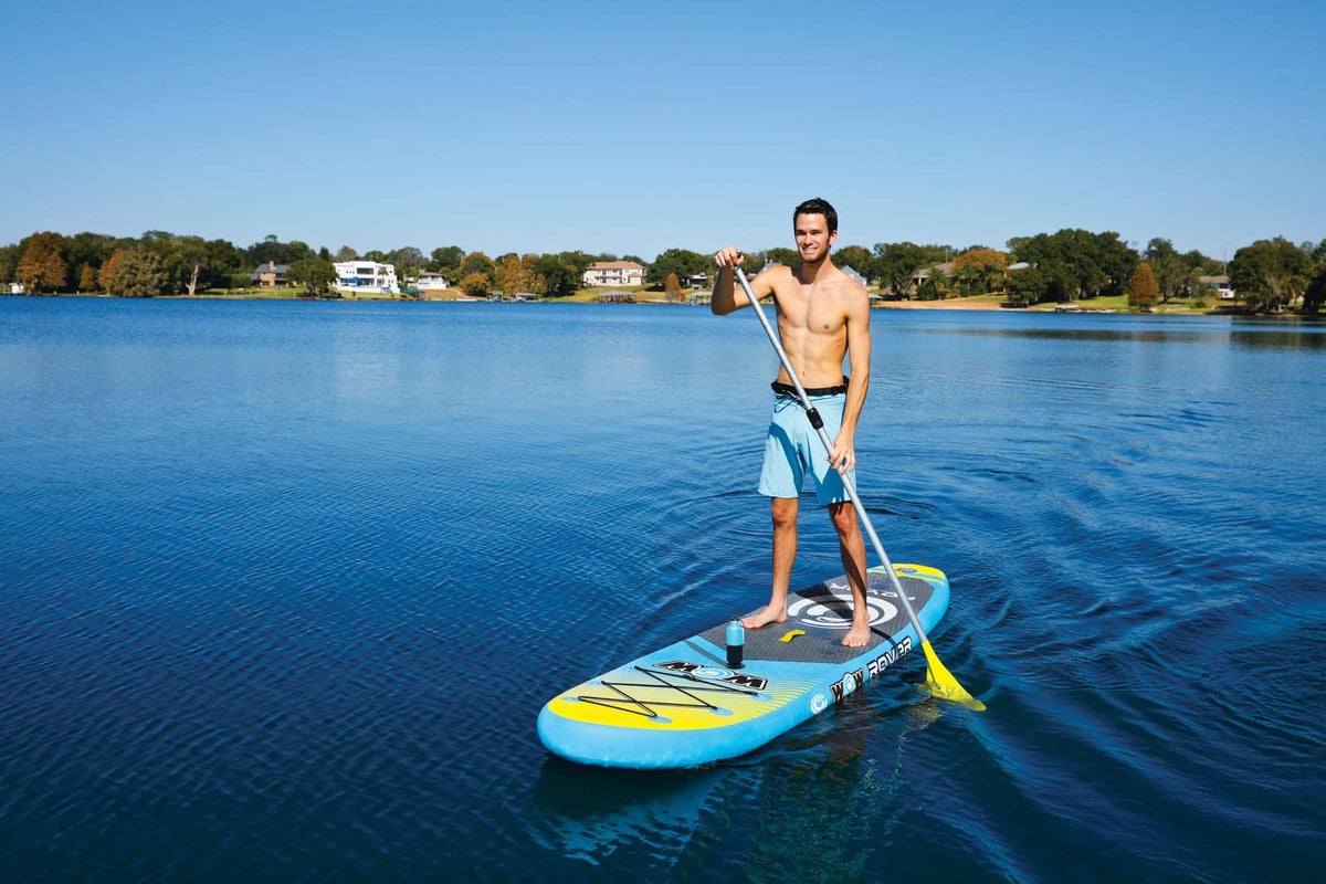 WOW SPORTS 21-3030 WOW Sports - Rover Paddleboard - Inflatable Paddleboard with Pump & Carrying Case - Perfect Lake Accessory