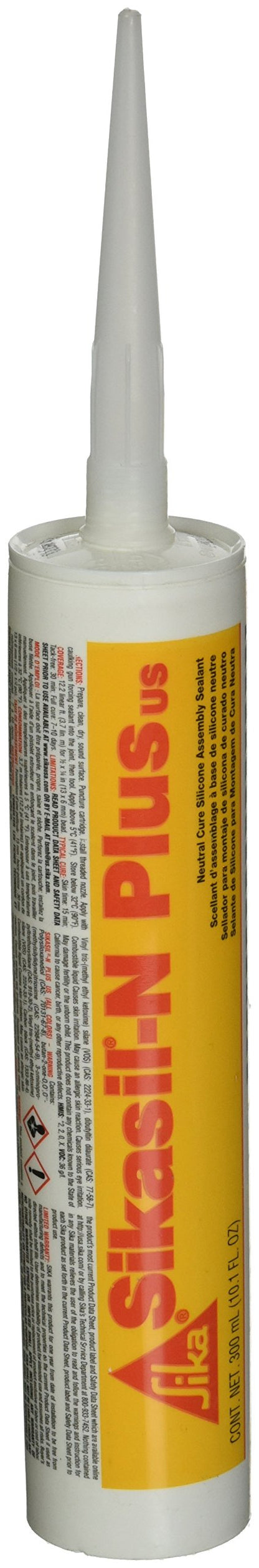 AP PRODUCTS 017-412406 Ap Products 017-412406 10OZ SIKASIL N PLUS CLEAR