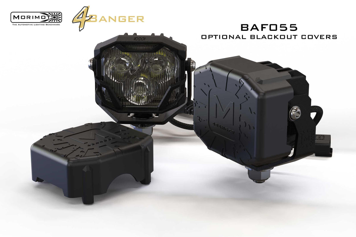 Morimoto BAF024 Morimoto 4Banger Triple Fog Kit: 17-20 Raptor (Brackets only) BAF024