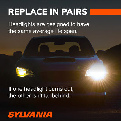 SYLVANIA H13ST.BP SYLVANIA H13 SilverStar Halogen Headlight Bulb, High or Low Beam, 1 Bulb