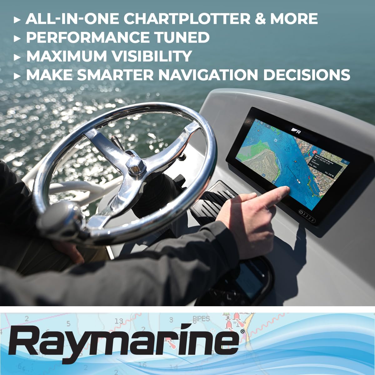 RAYMARINE E70639 Raymarine E70639 Axiom+ 12 Multi Function Display Rv 3D No Charts