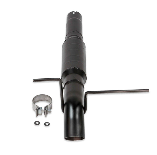 FLOWMASTER 817916 Flowmaster 817916 Outlaw Extreme Cat-Back Exhaust Kit 3 Inch 409 Stainless Steel Black Single Dump Style Turndown Compatible with 2014-2019 Classic Body Chevy Silverado GMC Sierra 1500 4.3L 5.3L