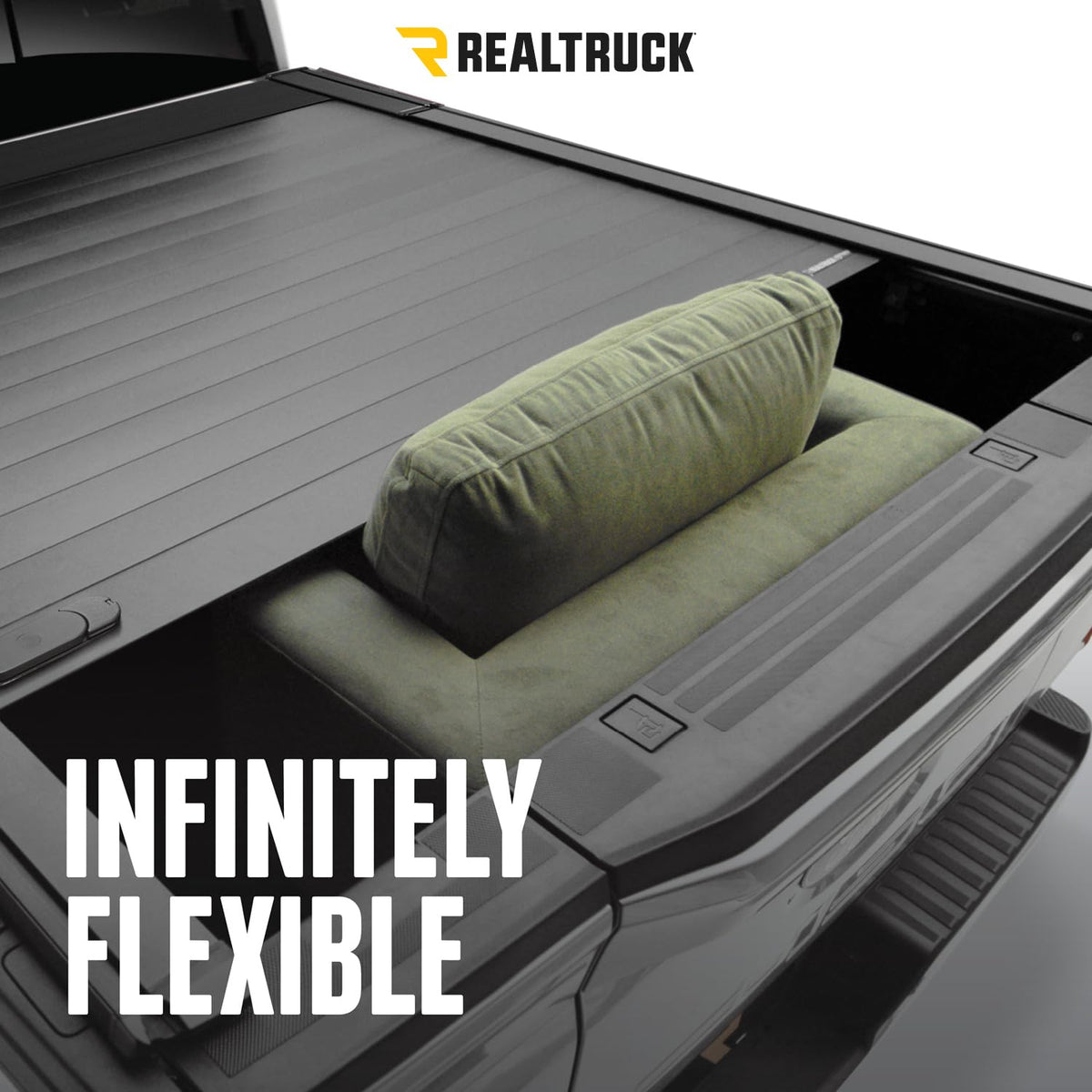 Retrax T-80245 RealTruck Retrax RetraxPRO XR Retractable Truck Bed Tonneau Cover – T-80245 – Fits 2019 - 2025 Dodge Ram 1500, Does Not Fit w/ Multi-Function (Split) Tailgate 6' 4" Bed (76.3")