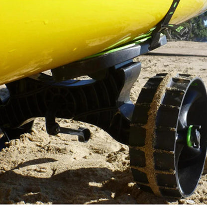 RAILBLAZA 50-0001-71 RAILBLAZA Genuine C-Tug Kayak Cart Dolly - Puncture-Free Wheels Canoe Cart Trailer with 260 lb Load Capacity - Portable & Foldable Heavy-Duty Boat Dolly & Kayak Accessories