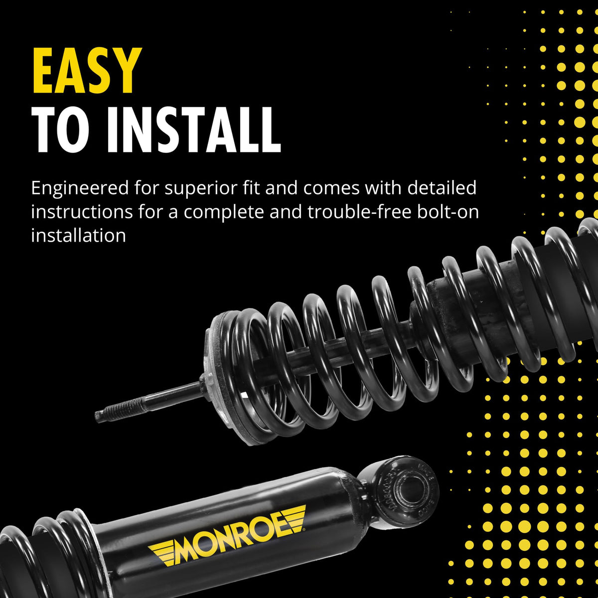 MONROE 90028C1 Monroe 90028C1 Air Spring to Coil Spring Conversion Kit for Ram 1500