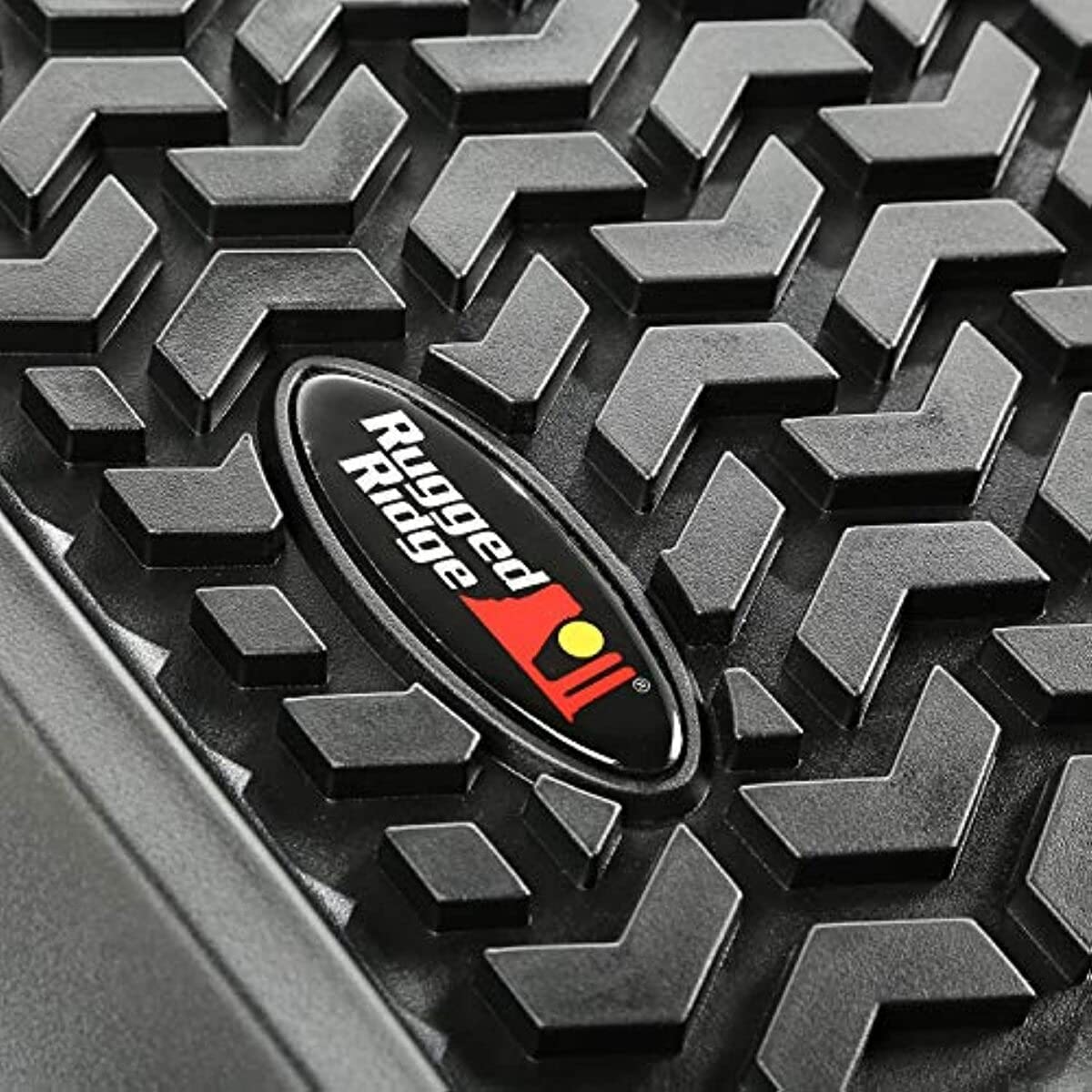 RUGGED RIDGE 12988.04 Rugged Ridge Floor Liner Set for Jeep Wrangler JKU | Front/Rear/Cargo, 4-Piece Set, Black | 12988.04 | Fits 2011-2018 Jeep Wrangler JKU 4-Door