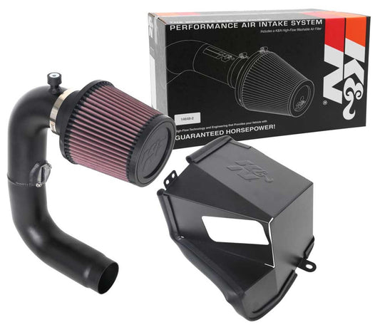 K&N FILTER 69-8011TTK K&N Cold Air Intake Kit: Increase Acceleration & Engine Growl, Guaranteed to Increase Horsepower up to 17HP: Compatible with 2.0L, H4, 2018-2019 SUBARU (WRX), 69-8011TTK
