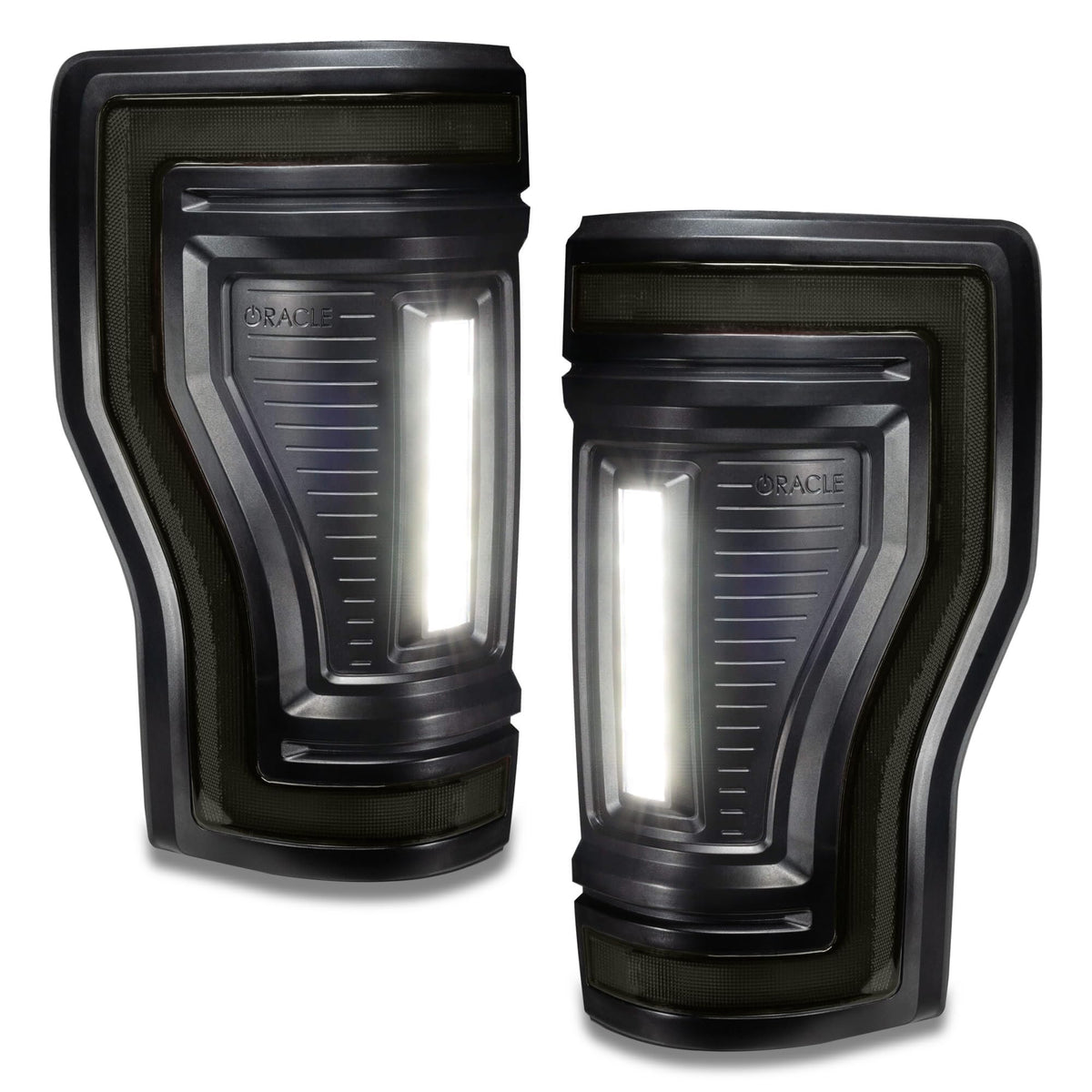 Oracle 5896-504-T Oracle Lighting - Black Series Flush Mount LED Tail Lights for 2017-2022 Ford F-250/350 Superduty - Tinted Lens