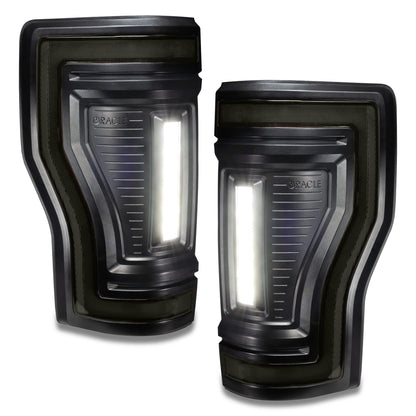 Oracle 5896-504-T Oracle Lighting - Black Series Flush Mount LED Tail Lights for 2017-2022 Ford F-250/350 Superduty - Tinted Lens