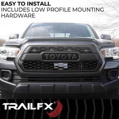 TRAILFX 8489H Trailfx Bug Shield Hood Protector – Smoke Acrylic Wrap-Around, Low Profile, No-Drill Raised Mount, Fits 2007–2013 Chevrolet Avalanche, 2007–2014 Subur