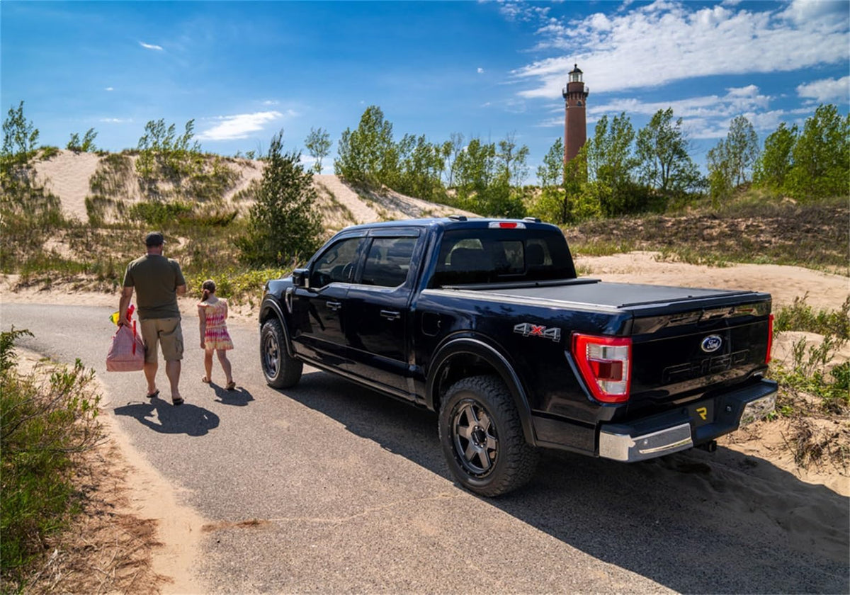 RealTruck LG247M Roll N Rock - LG247M - Roll-N-Lock LG247M Roll-N-Lock M-Series Truck Bed Cover