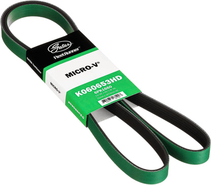 Gates K060653HD FleetRunner Micro-V Serpentine Drive Belt