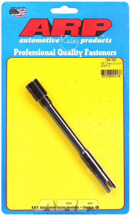 ARP 134-7901 ARP 134-7901 Oil Pump Drive Shaft, Chromoly, Compatible with Small Block Chevy, Each