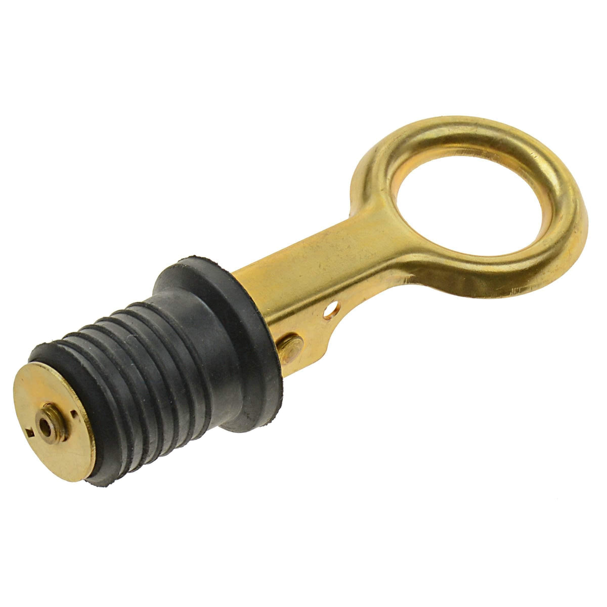 T-H MARINE BE-PL-54842-DP T-H Marine 1" Snap Drain Plug - Marine Grade Brass Plug Locks Securely in Place