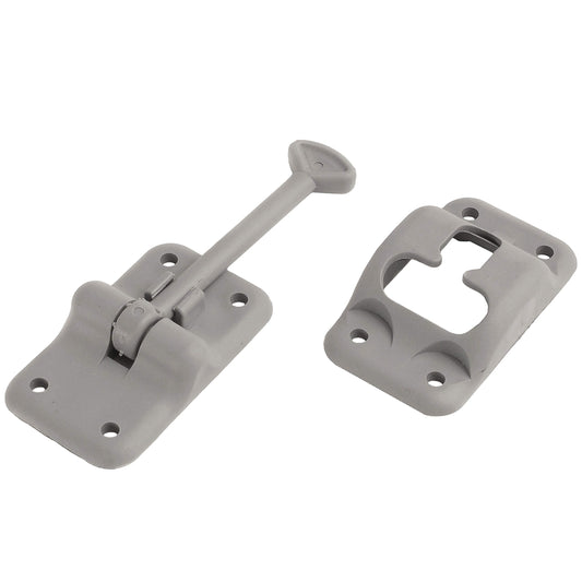 RV DESIGNER E234 RV Designer E234-3.50" T-Style RV Entry Door Holder, Gray