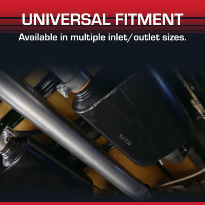 FLOWMASTER 953047 Flowmaster Super 40 Series Chambered Muffler – 3.00" Center In/Offset Out