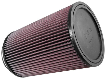 K&N FILTER RU-3220 K&N High-Flow Original Lifetime Universal Clamp-On Air Filter: High Performance, Premium, Washable: Flange Diameter: 5 In, Filter Height: 10 In, Flange Length: 1 In, Shape: Round, RU-3220