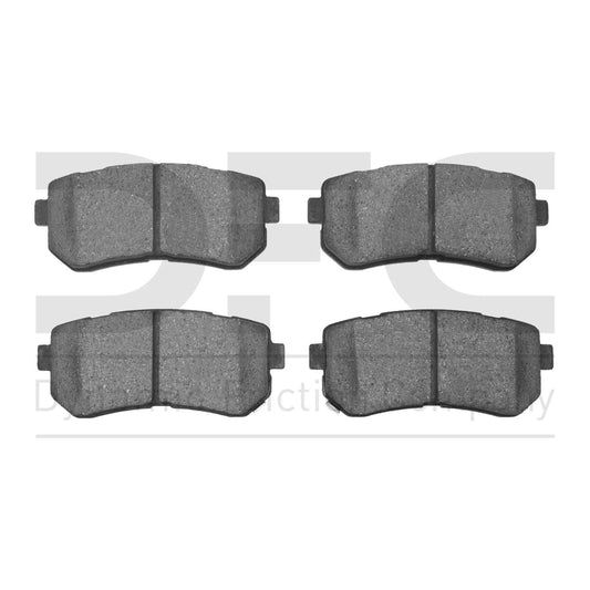 Dynamic Friction 1551-1157-00 DFC Rear 5000 Advanced Brake Pads