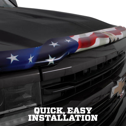 Husky Liners 2818164 Hood Protector w/American Flag