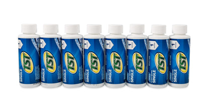 CAMCO 41501 Camco TST Blue Enzyme Toilet Treatment - Formaldehyde Free - Breaks Down Waste And Tissue - Septic Tank Safe -Treats up to 8-40 Gallon Holding Tanks - (8) 4 oz Bottles (41501)