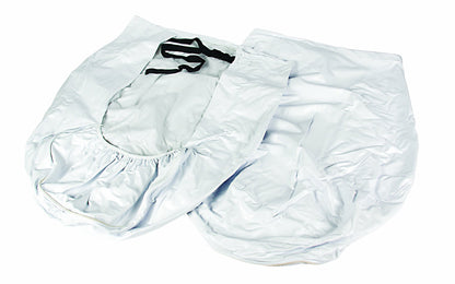 CAMCO 45326 Camco 45326 Vinyl Wheel & Tire Protector, 2 Pack (40 inches-42 inches, White)