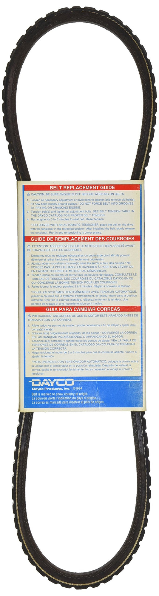 DAYCO 17313 Dayco 17313 74-02 NUMEROUS APPLICATIONS