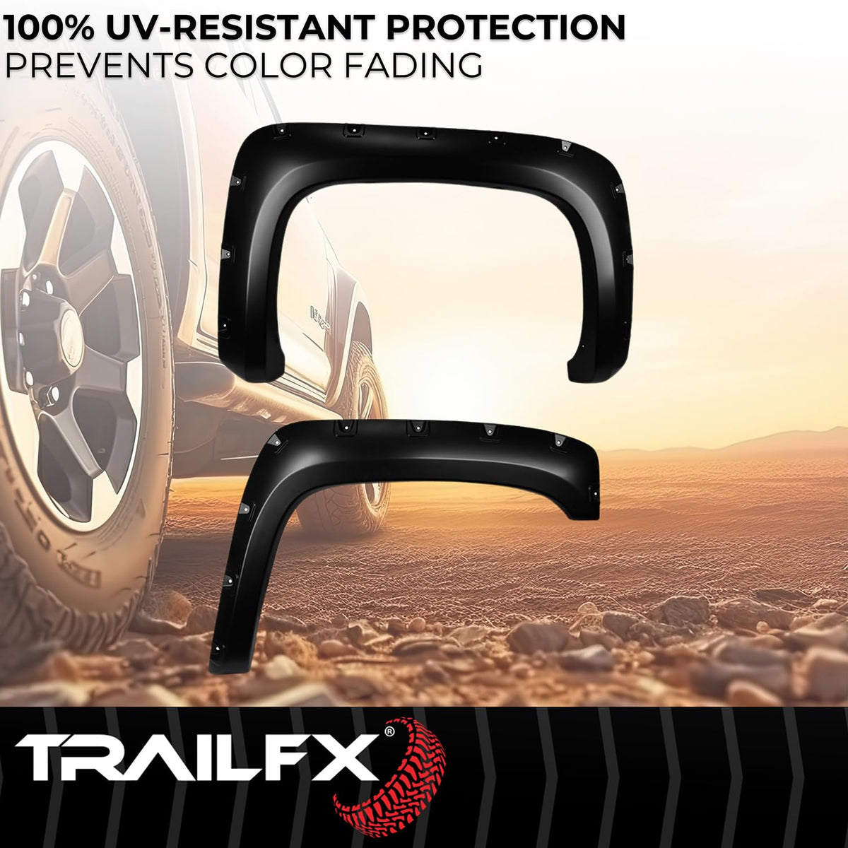 TRAILFX TFC3001S Trailfx TFC3001S POCKET STYLE FLARE SMOOTH SET OF 4
