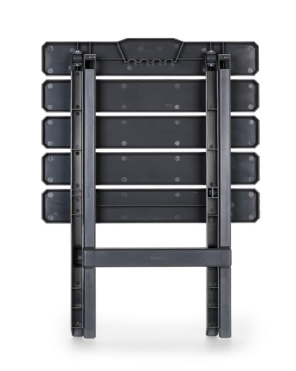CAMCO 51885 Camco 51885 Large Adirondack Portable Outdoor Furniture Folding Table, Charcoal