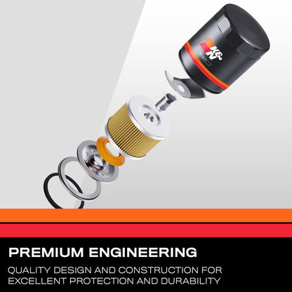 K&N FILTER SO-2010 K&N Select Oil Filter: Designed to Protect your Engine, SO-2010