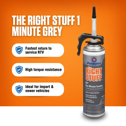 PERMATEX 85144 Permatex 85144 The Right Stuff Grey Gasket Maker, 7.5 oz.