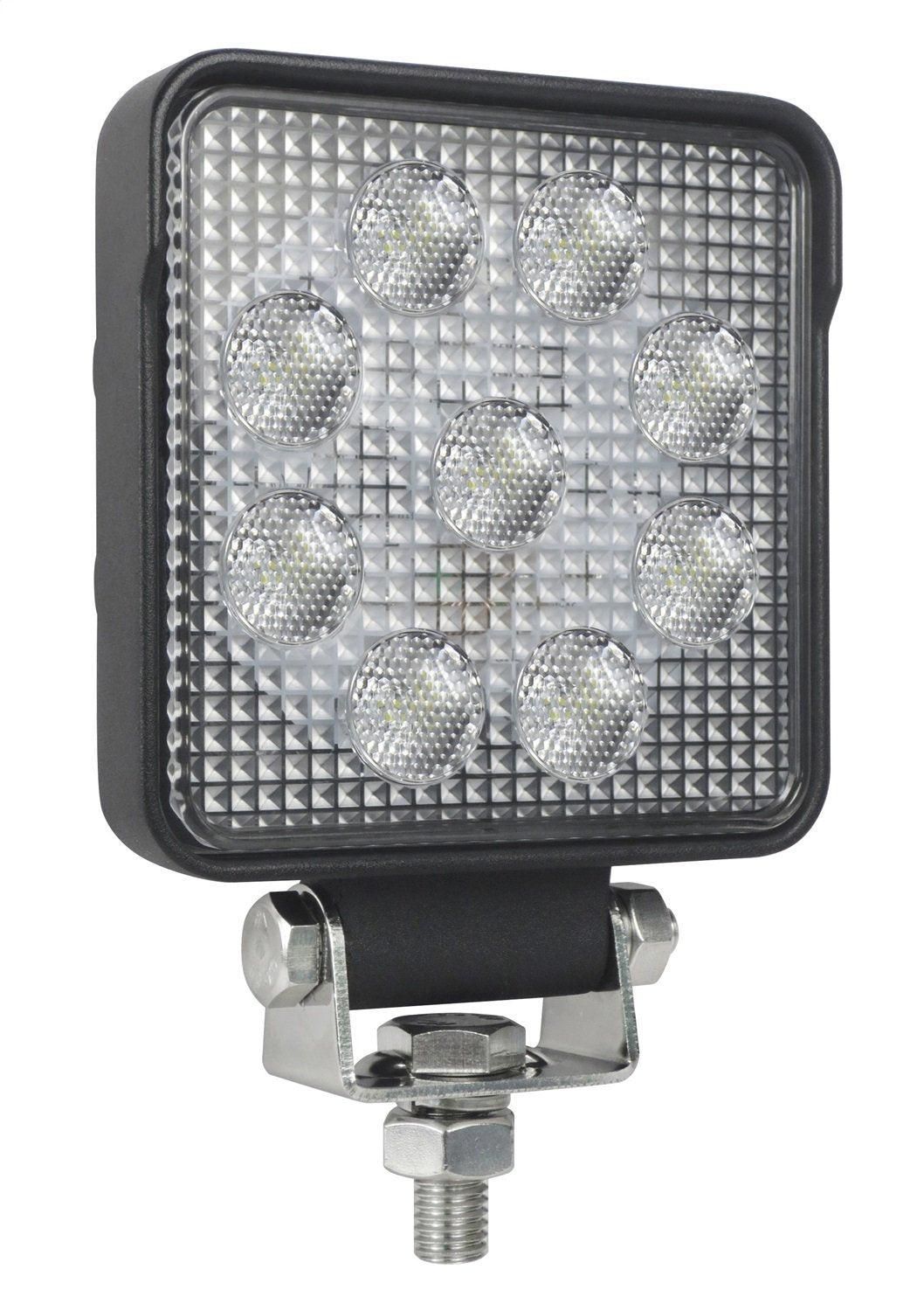HELLA 357103002 HELLA 357103002 ValueFit 4 Square 1.0 LED Close Range Worklight,Black