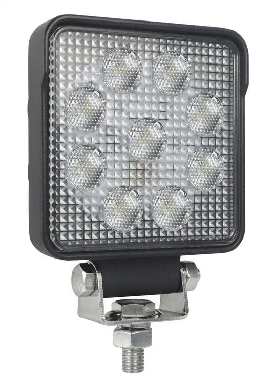 HELLA 357103002 HELLA 357103002 ValueFit 4 Square 1.0 LED Close Range Worklight,Black