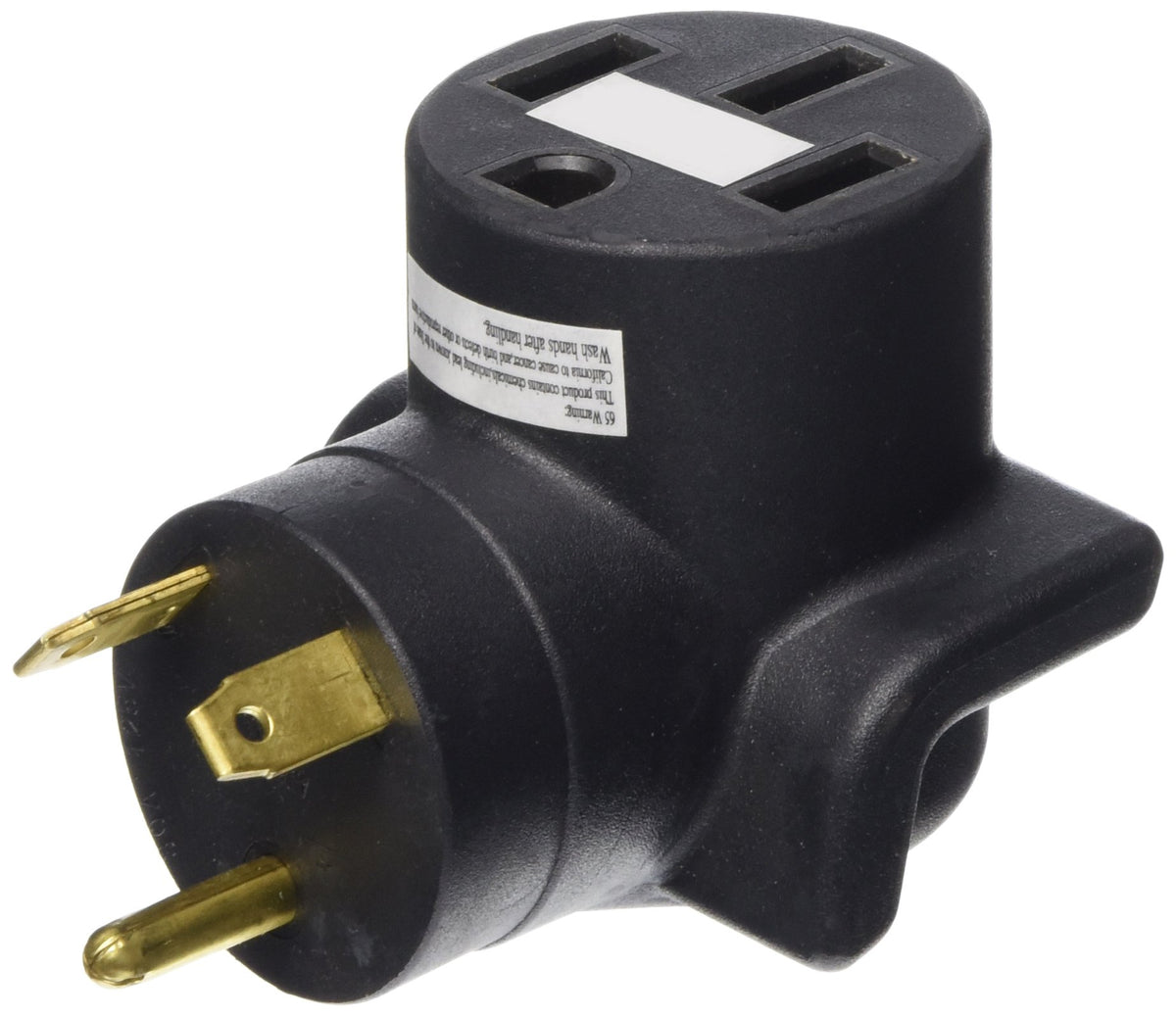 AP PRODUCTS 16-00582 AP Products Voltec 16-00582 Heavy Duty 90° Molded Adapter - 30A M - 50A F