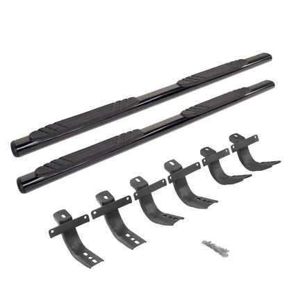 GO RHINO 684412971T RealTruck 4" OE Xtreme Sidesteps & Brackets | Galvanized Steel, Textured Black | 684412971T | Fits 2021-2026 Ford Bronco 4-Door (Excludes Bronco Sport)