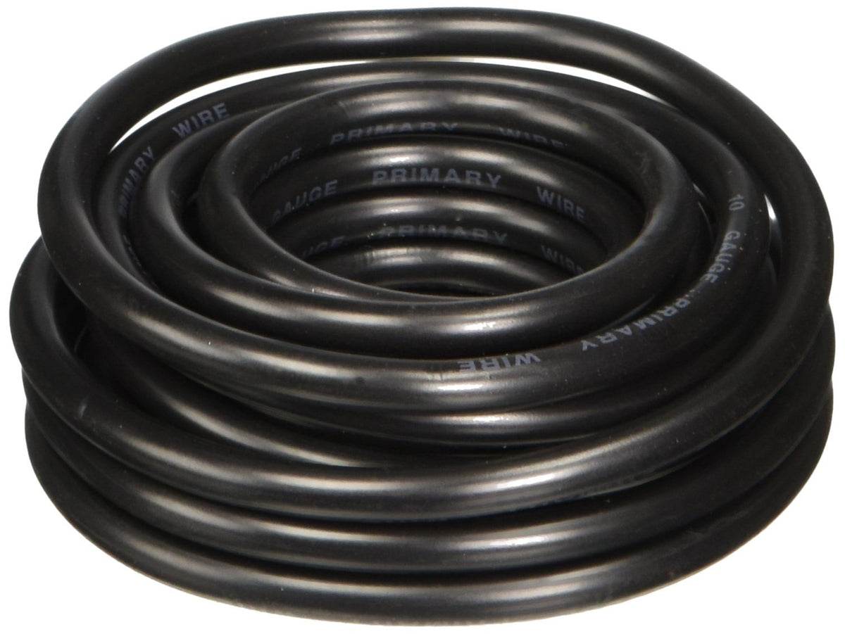 DORMAN 85702 Dorman Help! 85702 Prmy Wire Blk 10 Gauge 8' , Black