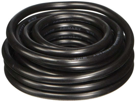 DORMAN 85702 Dorman Help! 85702 Prmy Wire Blk 10 Gauge 8' , Black