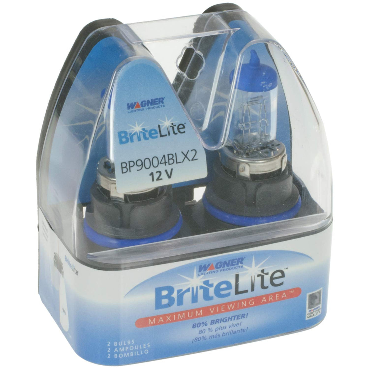 WAGNER BP9004BLX2 Wagner BriteLite BP9004BLX2 Multi-Purpose Light Bulb Card of 2
