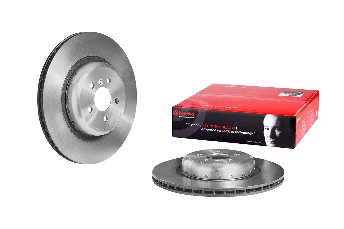 BREMBO 09D90113C02 Brembo 09.D901.13 Composite two piece UV Coated Pillar Vented Brake Rotor BMW OE# 34206880080