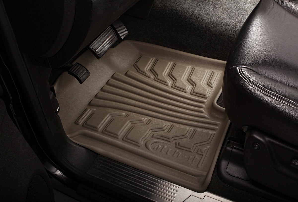 LUND 283114-T Lund 283114-T Catch-It Vinyl Tan Front Seat Floor Mat, (Set of 2)