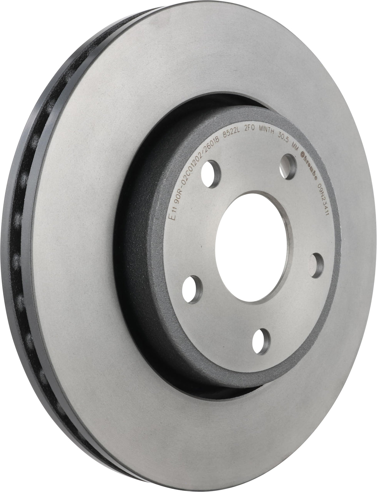 BREMBO 09N23411C02 Brembo 09.N234.11 UV Coated vented Front Brake Rotor DODGE/JEEP OE# 52124762AB